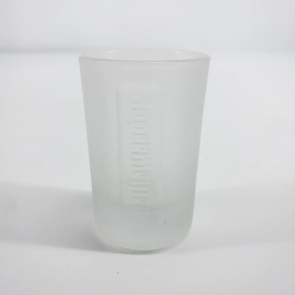 Jagermeister Frosted Shot Glasses Set of 2 Barware 1 oz